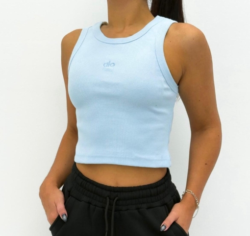 Musculosa Dama Crop Morley Premiun ALO - Imagen 2